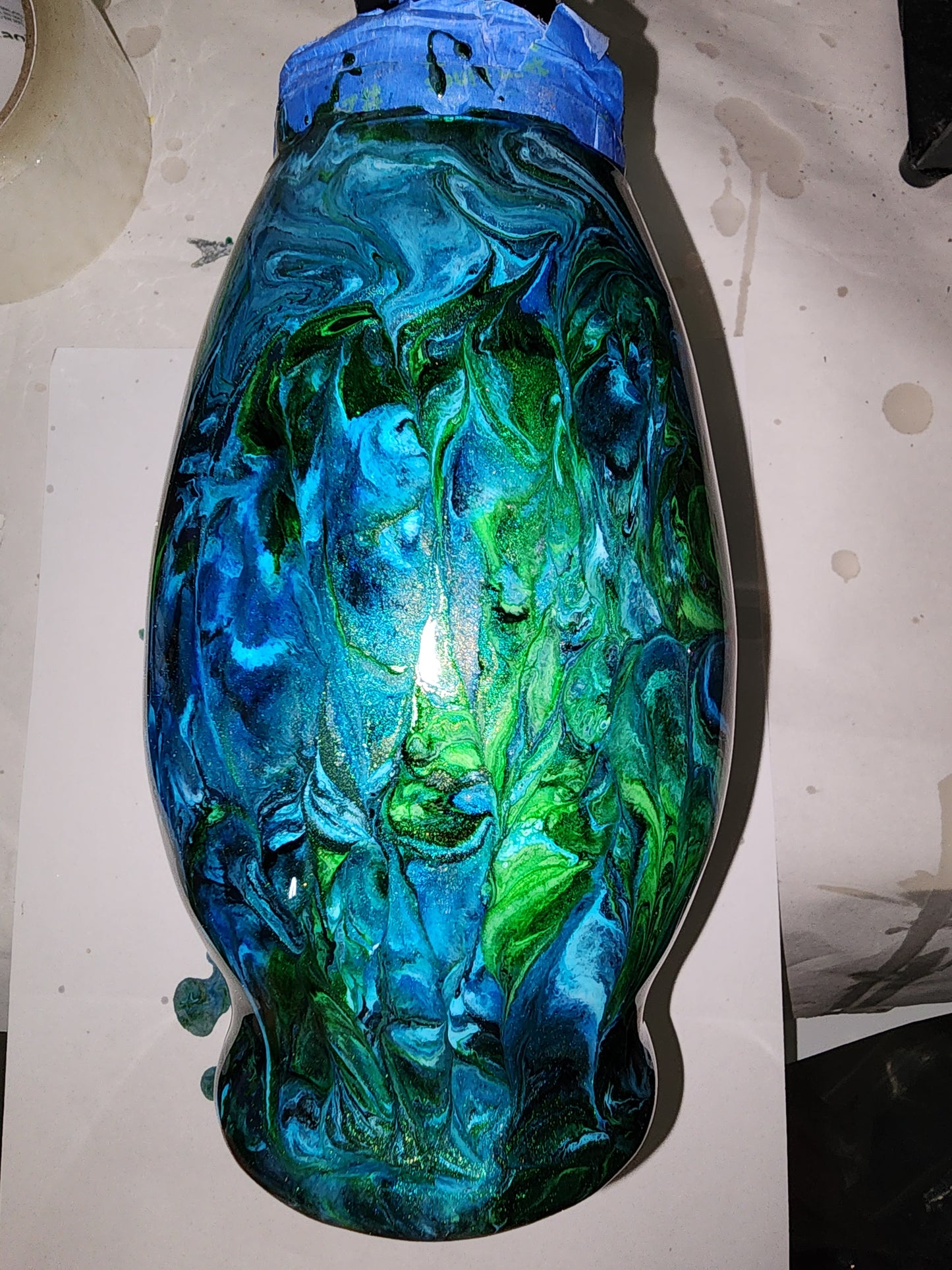 Green Vase
