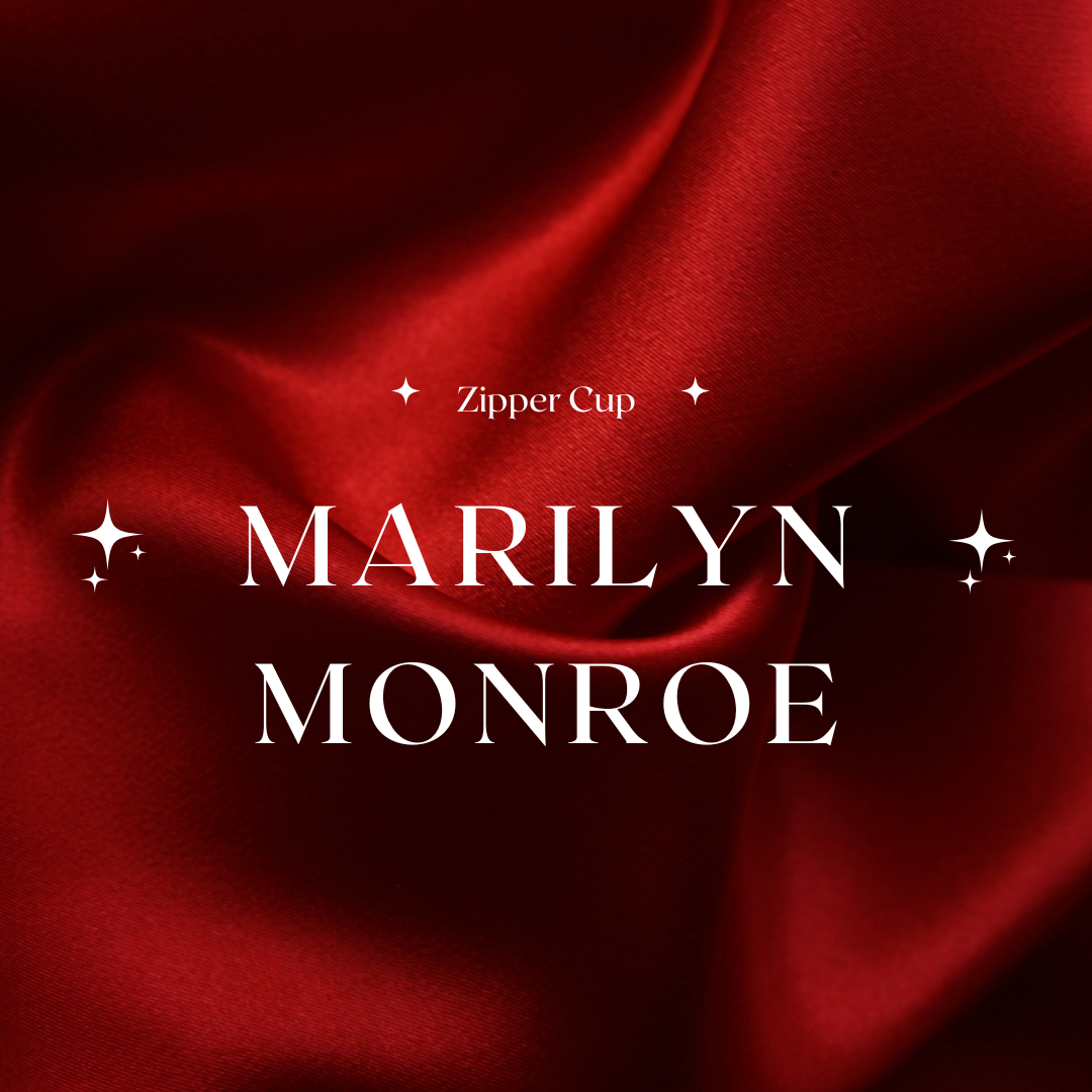 Marilyn Monroe Zipper Cup