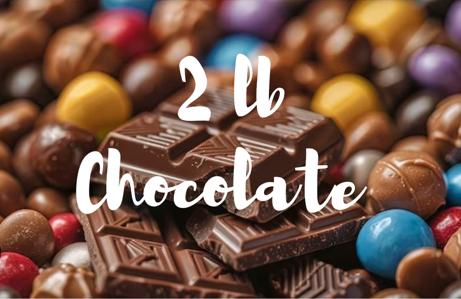 Chocolate 2lb (6-10 candy)