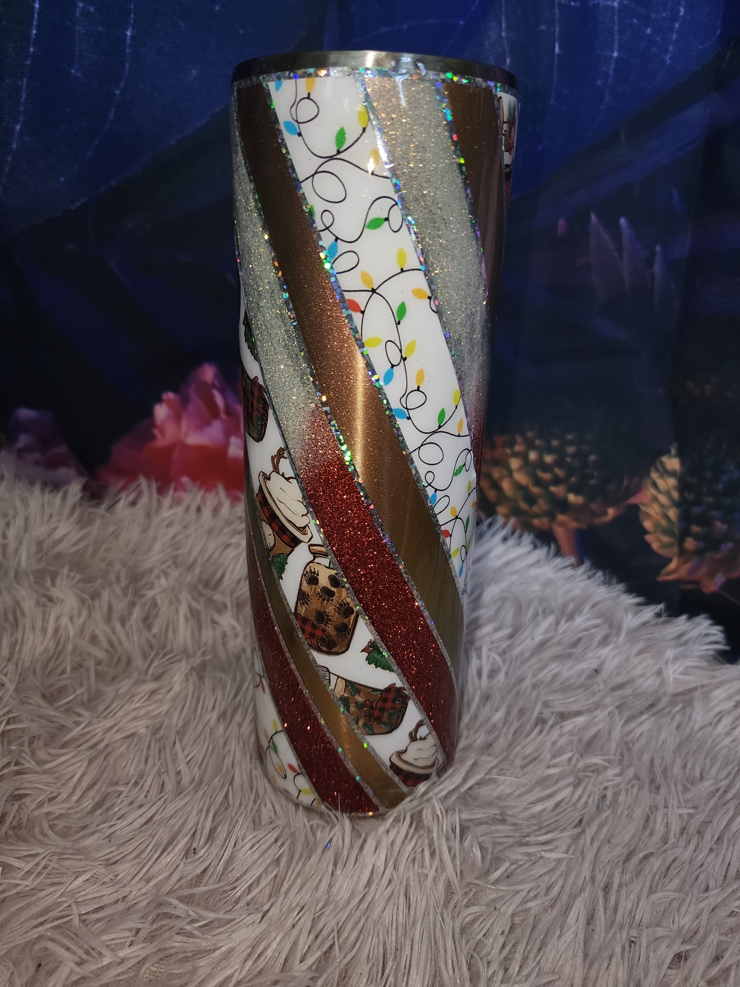 Christmas twist STILL NEEDS 1 TO 2 LAYERS EPOXY