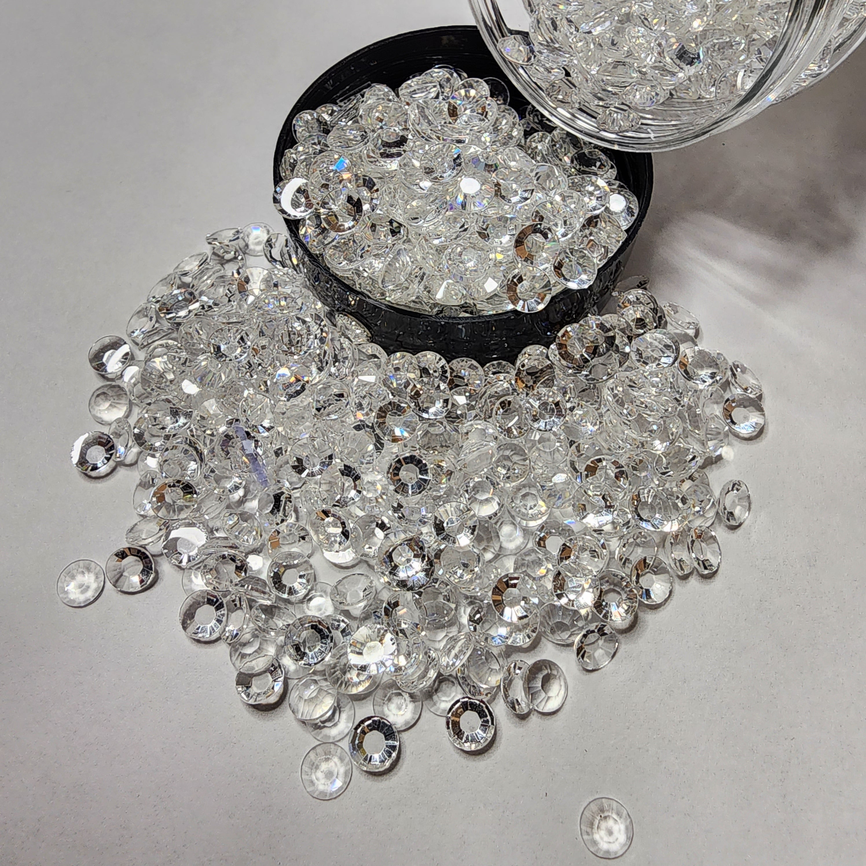 Clear Transparent Rhinestones – Gorgeous Katastrophe Designs