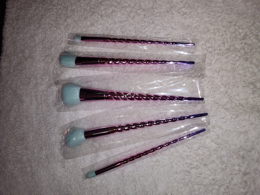 5 unicorn brushes