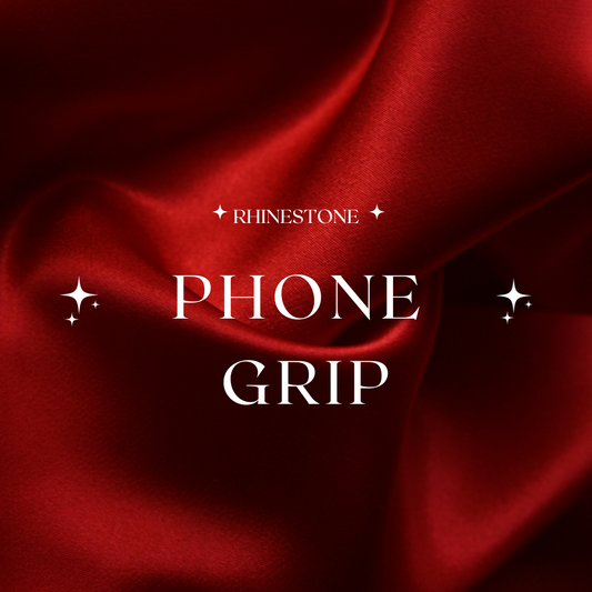 Rhinestone Phone Grip