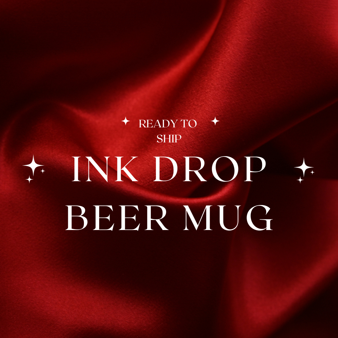 WIP Ink Drop Beer Mug