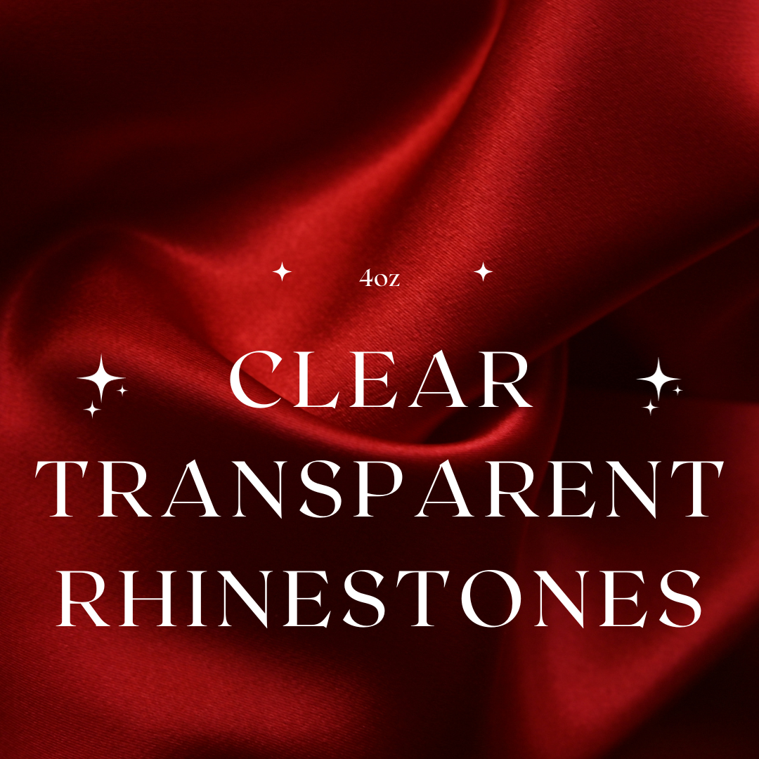 Clear Transparent Rhinestones